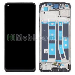 Дисплей Oppo A78 4G чорний OLED + рамка