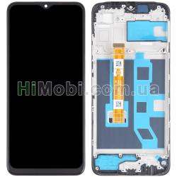 Дисплей Oppo A17/ A17k чорний + рамка