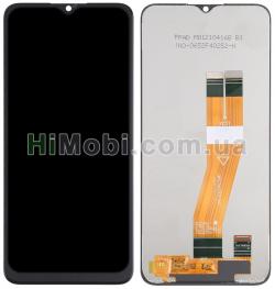 Дисплей (LCD) Samsung A037 Galaxy A03s чорний сервісний 160.5mm