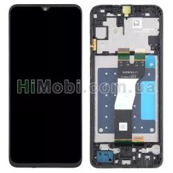 Дисплей (LCD) Samsung A057 Galaxy A05s 2022 чорний + рамка