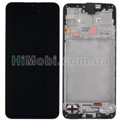 Дисплей Samsung A165 Galaxy A16 4G чорний сервісний + рамка