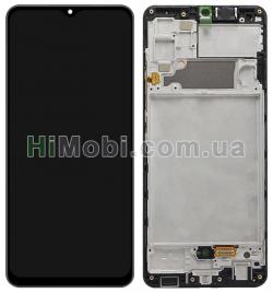 Дисплей Samsung A325 Galaxy A32 чорний + рамка