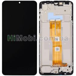 Дисплей Samsung A075 Galaxy A07 чорний + рамка