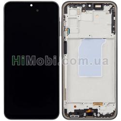 Дисплей Samsung A266 Galaxy A26 чорний сервісний + рамка