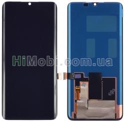 Дисплей (LCD) Xiaomi Mi Note 10/ Mi Note 10 Lite/ Mi Note 10 Pro чорний AMOLED