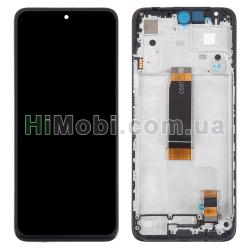 Дисплей (LCD) Xiaomi Redmi 12/ 12 5G/ Poco M6 Pro 5G чорний оригiнал PRC + рамка