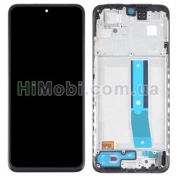 Дисплей (LCD) Xiaomi Redmi Note 11 чорний + рамка
