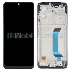 Дисплей (LCD) Xiaomi Redmi Note 12 5G/ Poco X5 5G чорний OLED + рамка