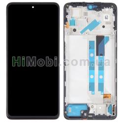 Дисплей (LCD) Xiaomi Redmi Note 12 Pro 4G/ Poco X5 чорний OLED + рамка