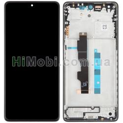 Дисплей (LCD) Xiaomi Redmi Note 13 5G/ Poco F5 чорний AMOLED + рамка