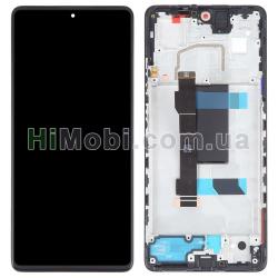 Дисплей Xiaomi Redmi Note 12 Pro 5G чорний OLED + рамка