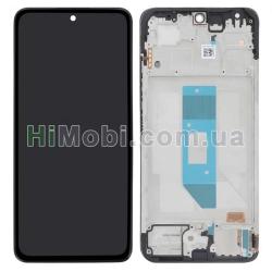 Дисплей Xiaomi Redmi Note 14 4G чорний OLED + рамка