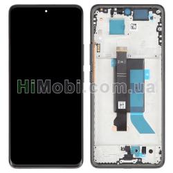 Дисплей Xiaomi Redmi Note 14 Pro 5G чорний AMOLED + рамка