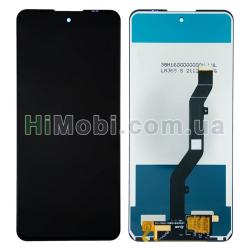 Дисплей ZTE Blade V30/ V40 чорний оригінал PRC