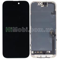 Дисплей iPhone 17 чорний оригінал знятий з телефона