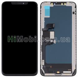 Дисплей (LCD) iPhone XS Max чорний JK-INCELL