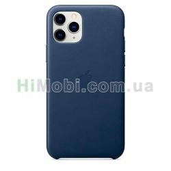 Накладка Leather Case iPhone 11 Pro Max Blue