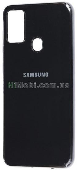 Накладка Matte Logo Samsung M21/ M30S чорний