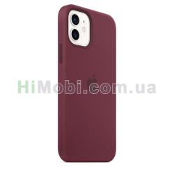Накладка Silicone Case Full MagSefe iPhone 12 / 12 Pro Plume