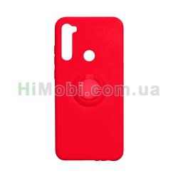 Накладка Ring Color Xiaomi Redmi Note 8T червона