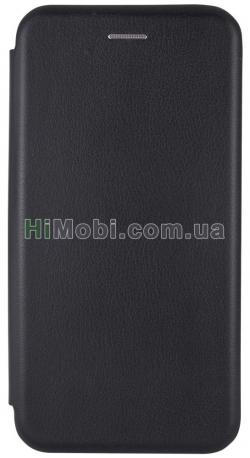 Чохол-книжка шкіра Huawei Y6P чорний