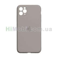 Накладка Silicone Case Full iPhone 11 Pro сіра-галька (23)