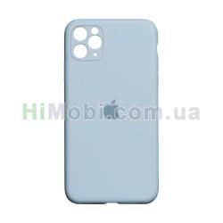 Накладка Silicone Case Full iPhone 11 Pro василькова (5)