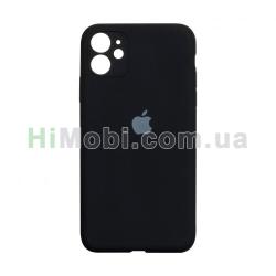 Накладка Silicone Case Full iPhone 11 * чорна (18)