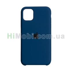 Накладка Silicone Case iPhone 12 Pro Max (46) Cosmos blue