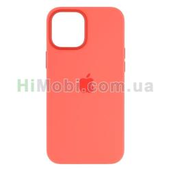 Накладка MagSafe Silicone Case Full iPhone 12 Pro Max Pink citrus оригінал