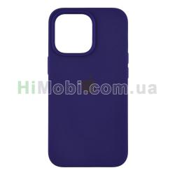 Накладка Silicone Case Full iPhone 15 Pro (34) Purple