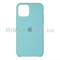 Накладка Silicone Case iPhone 11 Pro (59) Marine green