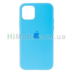 Накладка Silicone Case Full iPhone 11 Pro (16) Blue