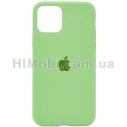Накладка Silicone Case Full iPhone 11 Pro (01) Mint