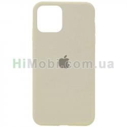 Накладка Silicone Case Full iPhone 11 Pro (11) Antique white