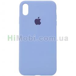 Накладка Silicone Case Full iPhone XR (05) Lilac