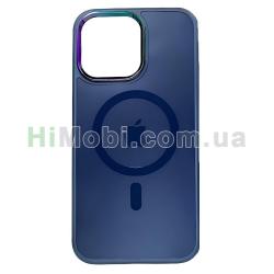 Накладка AG Case MagSafe iPhone 15 Pro Dark Blue