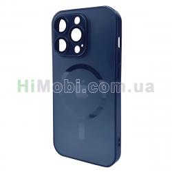 Накладка AG-ACRYLICS Magsafe iPhone 15 Pro Titanium Blue