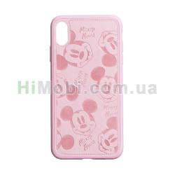 Накладка Mickey Iphone XR рожева