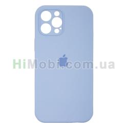 Накладка Silicone Case Full iPhone 12 Pro Max василькова (5)