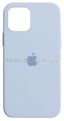 Накладка Silicone Case Full iPhone 12/ 12 Pro (05) Lilac