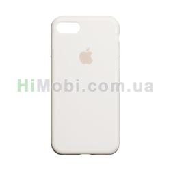 Накладка Silicone Case Full iPhone 7 / iPhone 8 / SE 2020 біла (9)