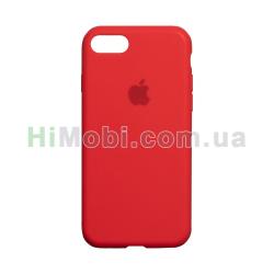 Накладка Silicone Case Full iPhone 7 / iPhone 8 / SE 2020 червона (14)