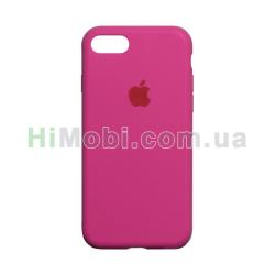 Накладка Silicone Case Full iPhone 7 / iPhone 8 / SE 2020 малинова (48)