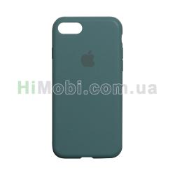 Накладка Silicone Case Full iPhone 7 / iPhone 8 / SE 2020 морський-зелений (55)