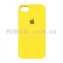 Накладка Silicone Case Full iPhone 7/ iPhone 8/ SE 2020 (69) Fluorescent yellow