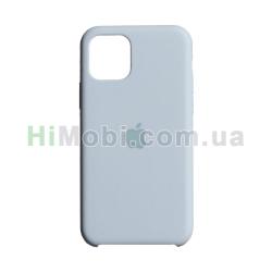 Накладка Silicone Case iPhone 11 Pro василькова (5)