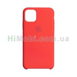 Накладка Silicone Case iPhone 11 Pro Max червона (14)