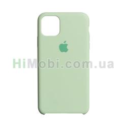 Накладка Silicone Case iPhone 11 Pro Max бірюзова (17)
