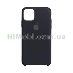 Накладка Silicone Case iPhone 11 чорна (18)
